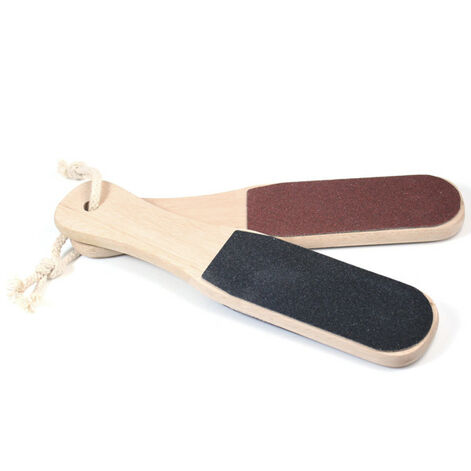 Double Sided Wooden Foot File
